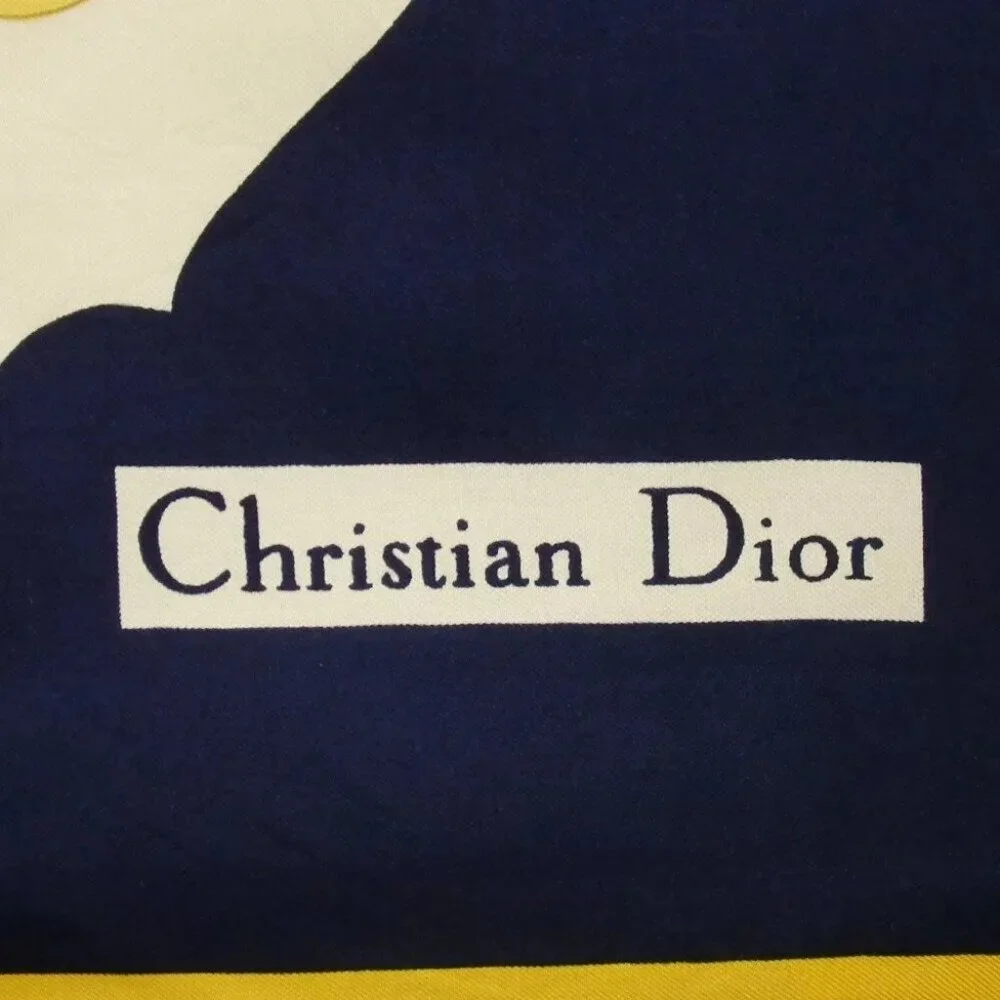 096157BO (S1) Christian Dior Scarf Multicolor Silk